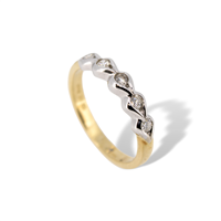 Ring Idee Preziose dal 1987 Woman in Yellow Gold Diamante 0.25 Ct IP.AK18M/6D - IP.AK18M/6D